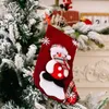 Christmas decoration trend net red socks major holiday pendant linen gift bag RRA341