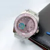 Tasarımcı erkek saati 41mm hareket Usta Otomatik Mekanik Saatler Safir Cam Klasik Katlanır Kayış Süper Aydınlık Su Geçirmez Kol Saati