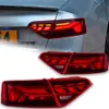 アウディA5 S5 2008-2016 LED Tail Light Animation DRLダイナミックシグナルReverese Automotive Accessoriesの車のスタイリング