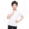 Stage Draag Moderne Latin Dancing Practice For Boys Child Dance Topbroeken Pak Wit Zwart kostuumjongen training kleding