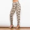 Shascullfites Camo -broek Camouflage Skinny mode streetwear joggers vrouwen vallen kleren midden op rijpe broek