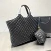 Лучшая дизайнерская сумка для покупок Gaby Handbag Стеганая Icare Maxi Lambskin Большой емкости Женская повседневная большая сумка с кошельком Женская мода Сумки на плечо
