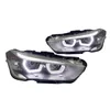 Car Parts Head Lamp for BMW X1 Headlights 20 17-20 20 F48 Front Light High Beam Lens Angel Eye Headlight Assembly