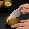 Kiwi Obst Peeling Löffel Messer Küche Schneidwerkzeuge Samen graben Löffel mit Lebensmittelqualität 304 Edelstahl 5 Stcs/Set