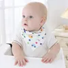 Cartoon Cotton Baby Bibs Multistyle Cute Toddler Infant Soft Triangle Drool Bib Burp Cloths Wholesale Price