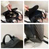 Borsa da sera Moda a forma di cuore Zaino da donna Trend Borsa da giorno in pelle nera G