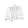 Kitchen Metal Dish Racks Plate Pot Lid Rack Pan Cover Stand Storage Organizer