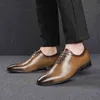 Dres Shoe Misalwa Men Suit Formal Shoe Real Leather Lace up Male Busines Simple Classic Japanese Social Derby Black 220723