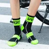 Chaussettes antidérapantes pour hommes et femmes, chaussettes de Sport professionnelles à Compression pour vélo, Sports de rue, course, cyclisme, course à pied