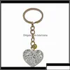 Keychains colhedas AESSORIES20PCS/LOTE ATRIBUIￇￃO HOLO CARMO CARMO CARMO CHARM CARRENTE BAGA PENENTE PENENTE CHEYRING ORNINGS GUIL OTRT6