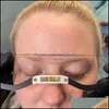 Encres De Maquillage Permanent Microblading Maquillage Permannet Tatouage Arc Et Flèche Ligne Rer Noir Mesure Sourcils Chaîne Pré Encré Pmu Pour Carte Dhjc2