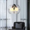 H￤ngslampor europeiska moderna kreativa glas ljuskrona restaurang El hems salong matsal k￶k studie balkong sovrum pendent