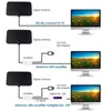 Antennas Antennas TV Antenna 4K 8K 25dB Hög förstärkning HD TV DTV Box Digital EU Plug 5000 Miles Booster Active inomhus Aerial Flat Design TV Mottagande