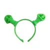 Forniture per feste Shrek Hairpin Ears Headband Head Circle Halloween Bambini per adulti Capelli Woop Costume SN36