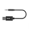 USB Chargerbluetooth Odbiornik Zestaw samochodowy Mini USB 3,5 mm Jack Aux Audio Auto MP3 Muzyka Adapter Dongle Muzyka do bezprzewodowej klawiatury FM Radio Speaker