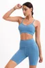 Women's Tracksuits Women Patchwork 2 Piece Sport Sets Side Hollow Out Bras Skinny Shorts High Waist Push Up Fitness Tracksuit Sportwear