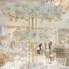 decoration New 5ft Double Rings Tall Table Arch Centerpieces Metal Frame Backdrops Wedding Centerpiece Flower Stand Home Crafts Rack Decor imake435