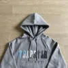 Chándales para hombre Fleece Trapstar Sudadera con capucha Hombres Mujeres Toalla suelta Sudaderas bordadas Pullover 221031