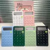 Calculadoras de números eletrônicos de cores doces 8 Digitas calculadoras de tela grande Escola Escola Finanças de Negócios Calcule suprimentos BH7847 TYJ