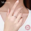 Simple Round Finger Rings For Women Girls Cassic Wedding Statement Fine Jewelry Gift