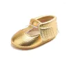 First Walkers Baby Shoes Toddler Handmade Walking Ly Moccasins Fringe Anti-slip Soft Sole Crib PU Leather Boots Sneakers