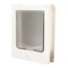 Cat Carriers Pet Flap Door Automatic 4 Modes Plastic For Cage