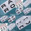 Autocollants de voiture Car Styling Tronc Logo Emblème Badge Autocollant Er Pour Range R Sport Evoque Drop Delivery 2022 Mobiles Motos Extérieur Dhuzr