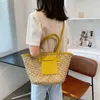 Evening bags 2022 beach basket summer straw fashion big rattan shoulder large capacity woven hand-made hand 220623