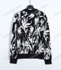 xinxinbuy Herren Designer Kapuzenpullover Graffiti Blumenbuchstabe Jacquarddruck Paris Baumwolle Damen Schwarz Weiß Grau Orange XS-L