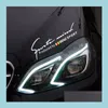 Car Stickers For Benz Car Sports Reflective Sticker Decal Styling A200 A180 A260 B180 B200 A250 Cla Gla200 Gla250 A45 Amg Drop Deliv Dhdjn