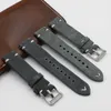 Suede Leather Watch Strap Band 18mm 20mm 22mm 24mm Brown Coffee Watchstrap Handmade Stitching Replacement Armband208a