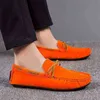 Dres Shoe Men But Man Man Summer Nowa luksusowa marka łodzi mody Mocassin Comfy zamszowy Casual 220723