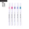 5PC/SET GEL PEN 0,38 mm akwarela Fine Line School Suptionery Dostawcy biurowe Prezentowane przez Kevinsasa Crafts