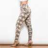 Shascullfites Camo Pants Камуфляж тощий модная уличная одежда бегает женские осенние одежду в середине подъема брюки