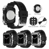Voor Apple Watch Ultra Series 8 7 6 5 4 SE Alloy Mod Kit Armor Protective Case Bandband Cover 44 mm/45 mm