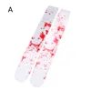 Femmes Chaussettes Bas Halloween Thème Costume Accessoires Crâne Squelette Stocks Articles De Fête