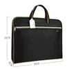 Porte-documents A4 Document Oxford Tissu Stéréoscopique Portefeuille Portable Bureau Réunion Multi-fonctionnel Ordinateur Portable Sac Étanche Q0112