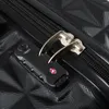 حقائب سفر للأمتعة الأمتعة Sipnner Wheel ABS PC حقيبة على العجلات على عجلات أزياء المقصورة المحمولة على عربة العربة 20/28 بوصة