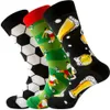 Socken 2022 Neue Lustige Herren Dot Hip Hop Harajuku Glücklich Verrückte Cartoon Baumwolle Fußball Tier Bier Lebensmittel Casual Männer 39S Drop Lieferung Smtt7