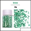 Nail Art Decorations Gram Crushed Glass Irregar Stone Chunky Sequins Iridescent Flakes For Ot572