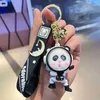 Porte-clés mignon dessin animé mignon animal de compagnie astronaute créatif clé femme poupée pendentif voiture