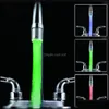 LED -kranbelysningar LED -kran rinnande vatten ljus kök badrum dusch munstycke huvud 7 färgförändring temperatur sensor droppleverans dhbxo