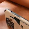 Многофункциональный кошелек телефона Корпуса карты Многоугольная карта кронштейна сумка для магнитной всасываемой защитной крышки для iPhone 14 плюс 13 12 11 Pro Max xr x 8 7 Antip Drop Shock-Roper