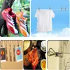 Clothing Storage 100/50 Pcs Multipurpose Stainless Steel Clips Clamps Clothes Pins Pegs Holders Household Towel Socks Clip