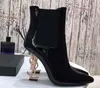 5616450 Boots Opyum Booties Patent Leather High Heels Ankle Boot Logo Shoes For Women Size 35-41 Fendave