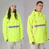 Ski -jassen 2022 Dames Hoodie Ski -pak Outdoor Sport Snowboard Men Winter Tops Kleding Windvrije waterdichte jas