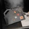 Abendtasche Mode Handtaschen für Männer Cluth Niete Umhängetasche Umhängetasche Geldbörsen Designer Business Umschlag Mann Sac a Main 220728