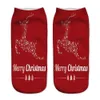 Chaussettes Nouvelle impression 3D Noël drôle hommes dessin animé Elk bonhomme de neige Santa Cat Sokken unisexe chaton cheville courte Noël famille Sox Drop Deliver Smtsw