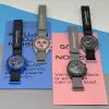 Moon Automatic Quarz Watch Biokeramische herenhorloges Kwaliteit Waterbestendig Lichtgevend Volledig functionele chronograaf lederen band Horloges met doos6265123