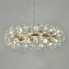 Kronleuchter Kreatives Design Luxus Kristall Gold Wohnzimmer Beleuchtung AC110V 220v Cristal Plafonnier Schlafzimmer Lampe